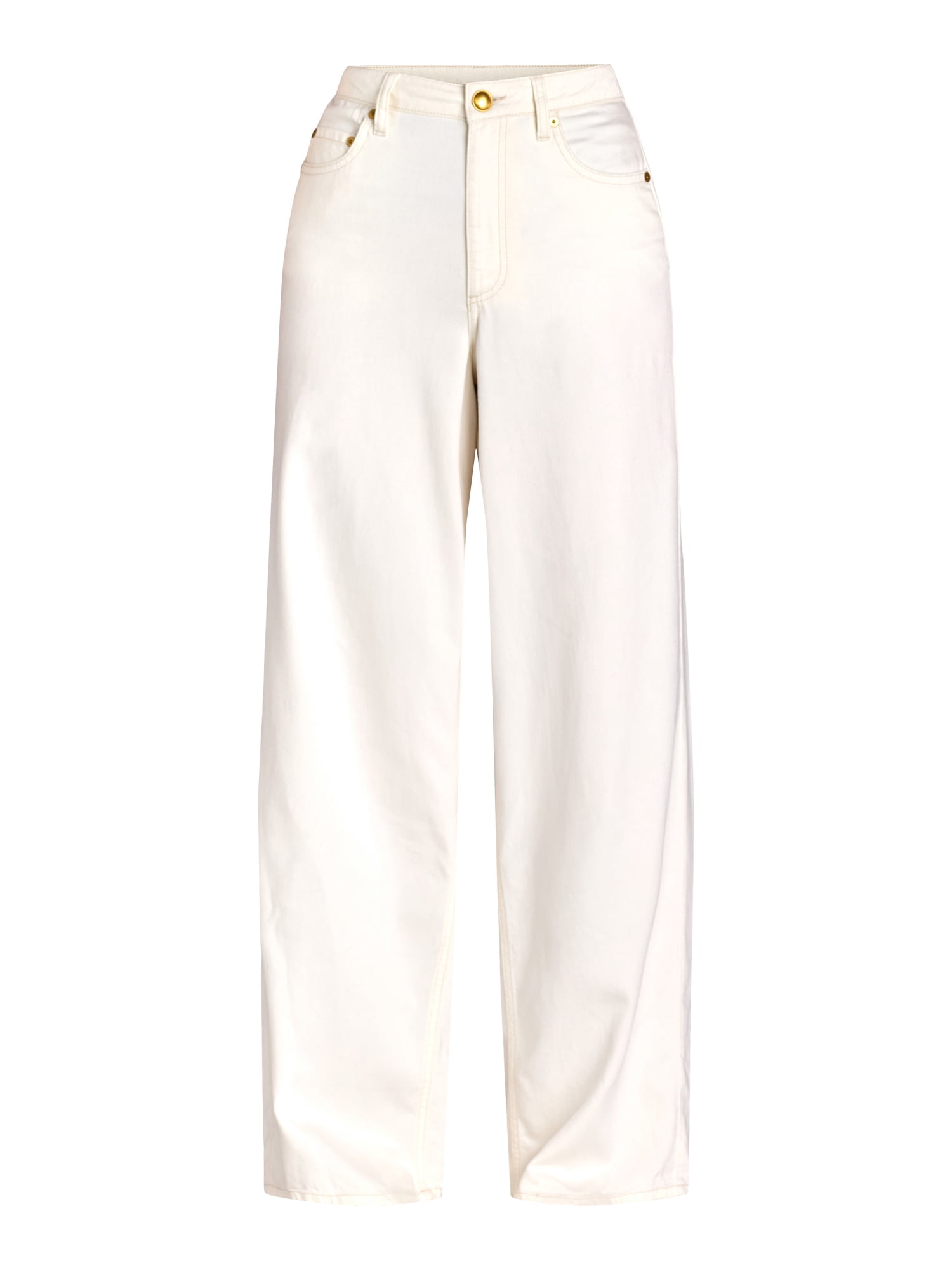 Time And Tru Relaxed Wide Leg Pant, Sizes 2-20