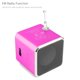 thumbnail image 3 of TD-V26 Mini altavoz LED Receptor de radio FM Reproductor de MP3 Barra de sonido (rosa roja), 3 of 9