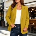 thumbnail image 5 of QIYAGBSA Blazer for Women, Long Sleeve Lapel Collar with Pockets for Office and Casual, 5 of 7