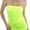 Neon Yellow, variant on ToBeInStyle Women's Seamless Bandeau Tube Top Ribbed Without Pad - White - One Size