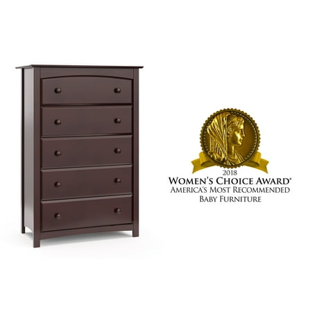 Timbers 5 Drawer Dresser - Storkcraft Kenton 5-Drawer Universal Dresser Espresso