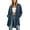Navy, variant on DYTTDG Women's Oversized Longline Zip-Up Hoodie, Full-Zip Fleece Sweatshirt Jacket with Kangaroo Pocket, Long Hooded Coat for Fall & Winter