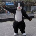 thumbnail image 5 of Disfraz de gato inflable de dibujos animados para adultos, disfraz de perro husky, hombre, actuación, disfraz de mascota de gato, 5 of 5