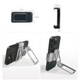 thumbnail image 3 of Portable Paste Free Adjustable Foldable Phone Ring Holder 360 Rotation Back Clip Holder SILVER, 3 of 8