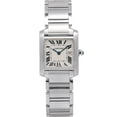 thumbnail image 1 of Pre-Owned Cartier Tank Française 28MM W51002Q3 Silver Roman Dial Stainless Steel Bracelet, 1 of 7