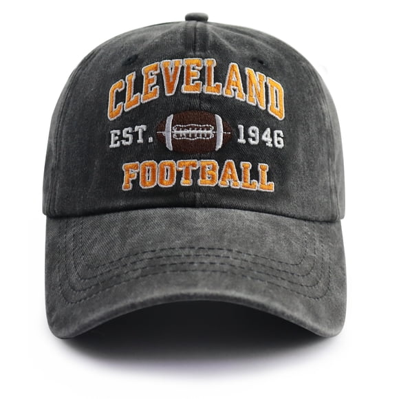 Gorra de Fútbol Brfmholfa Ajustable Bordada Negra