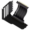thumbnail image 1 of Vertical Graphics Card Holder Kit with 15cm PCI-E 4.0 X16 Riser Cable Video Card Support Kit GPU Bracket Holder Black, 1 of 6