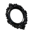 thumbnail image 2 of Werulen Halloween Photography Black Mini Photo Frame, Vintage Baroque Relief Empty Frame Prop, Spooky Display Background for Parties, Decorative Ornate Photo Frame, Gothic Style Picture Frame, 2 of 6