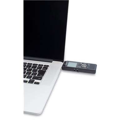 OM System - WS-883 Digital Voice Recorder - Black