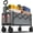 Gray, variant on Wagons Carts Foldable, Lightweight Portable Utility Shopping Cart with Wheels, Folding Grocery Wagon Cart for Grocery, Camping, Shopping, Beach, Garden, Sports