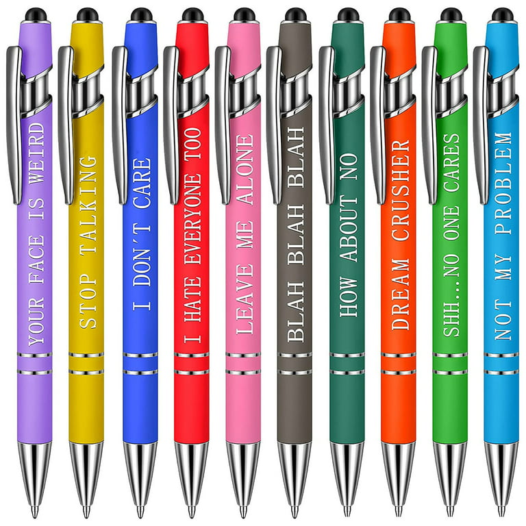  Leinuosen 24 Pcs Inspirational Ballpoint Pens