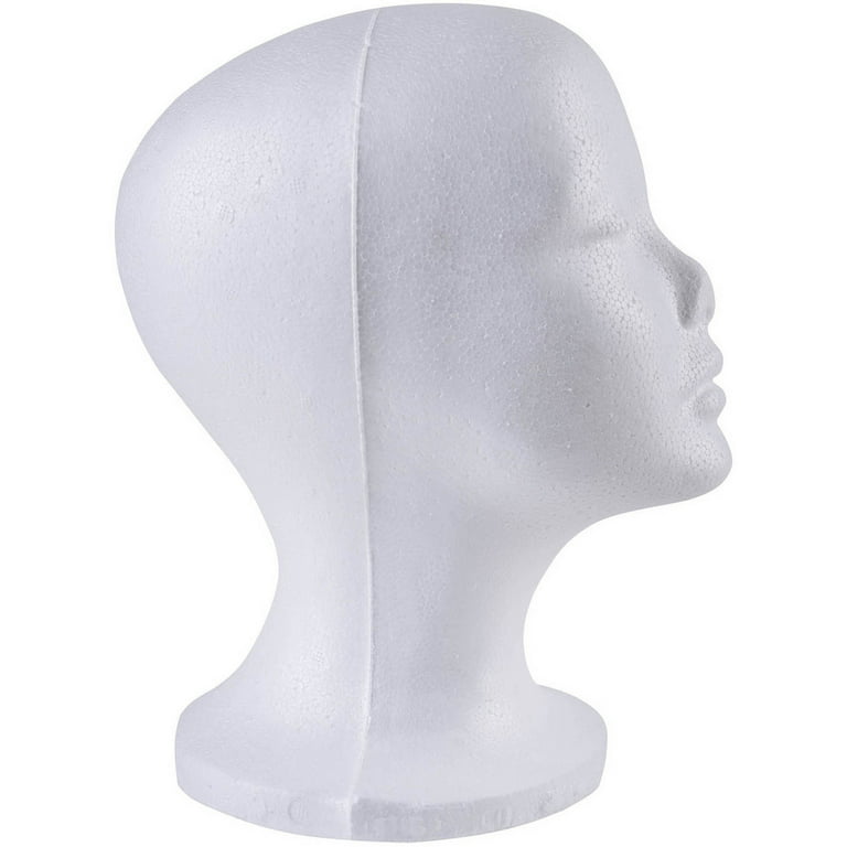 SHANY Styrofoam Model Heads/Hat Wig Foam Mannequin/One Dozen Jumbo Pack 