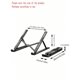 thumbnail image 2 of 1pc Portable Folding Tablet Cooling Stand With Storage, 2 of 5