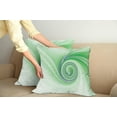 thumbnail image 3 of Ambesonne Green Throw Pillow Cover 2 Pack, Abstract Fractal Spirals, 16", Green, 3 of 6