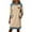 Yellow, variant on Women's Fashion Denim Color Block Hoodie with Color Block Hat Dress for Winter Street Style and Casual Fun,Navy,L