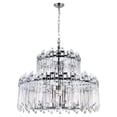 thumbnail image 1 of CWI Lighting Henrietta Lustre 12 Lumières avec Finition Chrome, 1 of 6