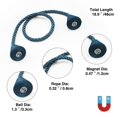 thumbnail image 3 of Minzimin 2Pack Magnetic Curtain Tiebacks Rope Decorative Holdbacks for Drapes, 3 of 6