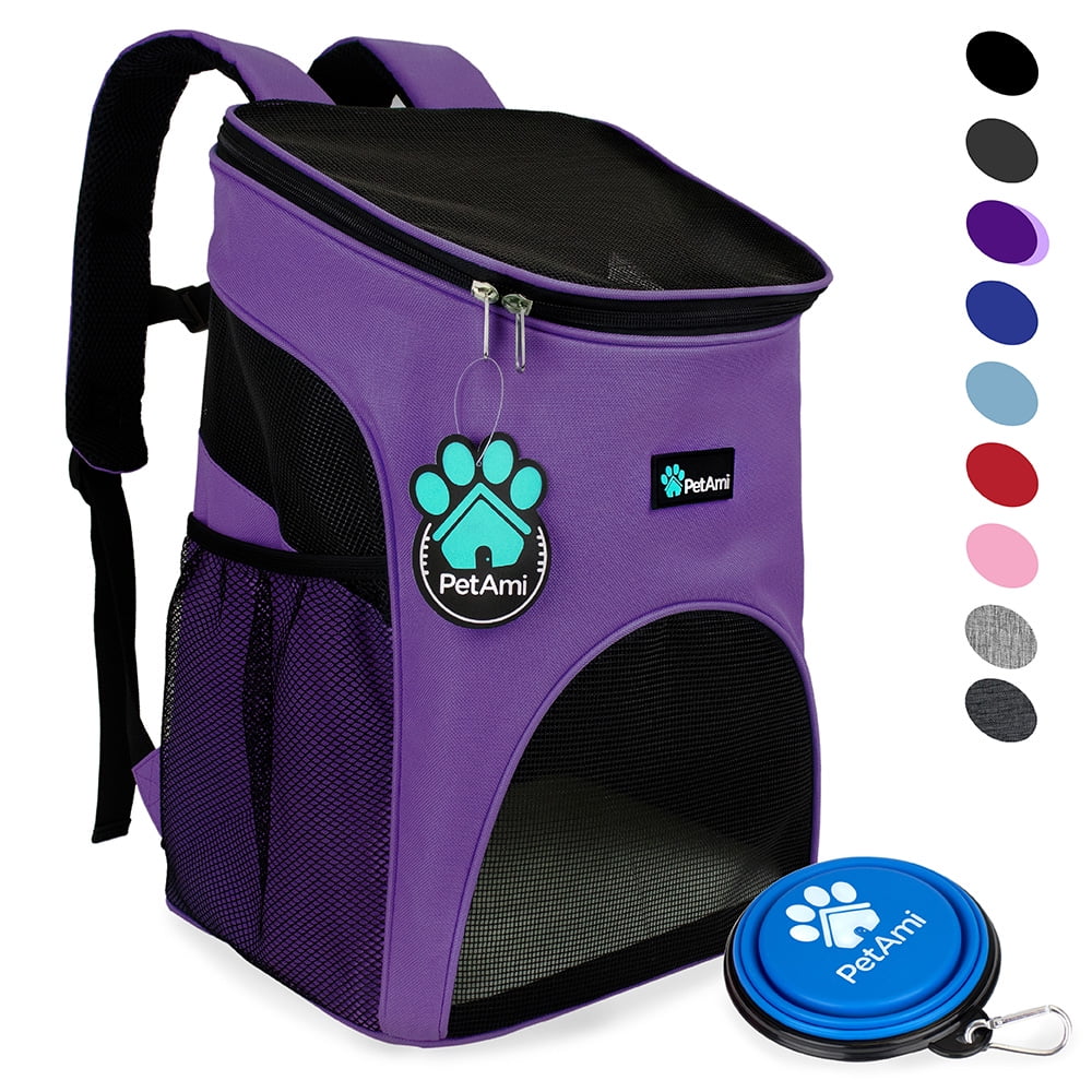 purple cat backpack