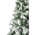 thumbnail image 4 of Arbre de Noël, 6 Pieds, Floqué de Neige, 4 of 8