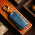 thumbnail image 2 of Car Key Fob Cover Case Protector For Touareg Volkswagen Car Key Case Fob Cover Leather Handmade, 2 of 24