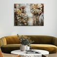 thumbnail image 5 of Empire Art "Water Lilly Pads 1" Mixed Media Iron Hand Painted Dimensional Wall Décor, 5 of 9