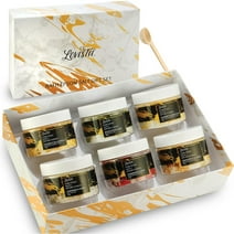 Lovestee 6-Scent Epsom Salt Bath and Body Spa Gift Basket Gift Set for Women