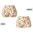 thumbnail image 3 of Sigee Cartoon Squirrel Print Women's High Waist Workout Shorts - Squat Proof, Tummy Control, Yoga and Gym Activewear-XX-Large, 3 of 9