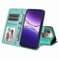 thumbnail image 5 of Funda tipo cartera GANGXUN para OPPO A5 Pro , diseño girasol, cuero PU, soporte, cierre magnético, tarjetero, 5 of 5