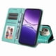 thumbnail image 5 of Funda tipo cartera GANGXUN para OPPO A5 Pro , diseño girasol, cuero PU, soporte, cierre magnético, tarjetero, 5 of 5