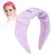 thumbnail image 5 of Diadema, Diadema Simple Amigable Con La Piel Regalo De Decoración Ecológica Segura Para Fiesta De Baile Para Citas De Bodas Para La Vida Diaria Cergrey Púrpura, 5 of 8