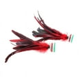 thumbnail image 5 of 2PCS China Jianzi Colorful Fancy Feather Shuttlecock for Fitness Entertainment, 5 of 13