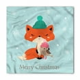 thumbnail image 1 of Fox Bandana, Merry Christmas Bird Animal, Unisex Head and Neck Tie, by Ambesonne, 1 of 1