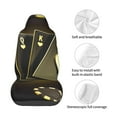 thumbnail image 4 of Wukai Casino Cards 1 Full Set Car Seat Covers with Soft Padding Universal Auto Front Seats Protector and Cushion Mat, 4 of 5