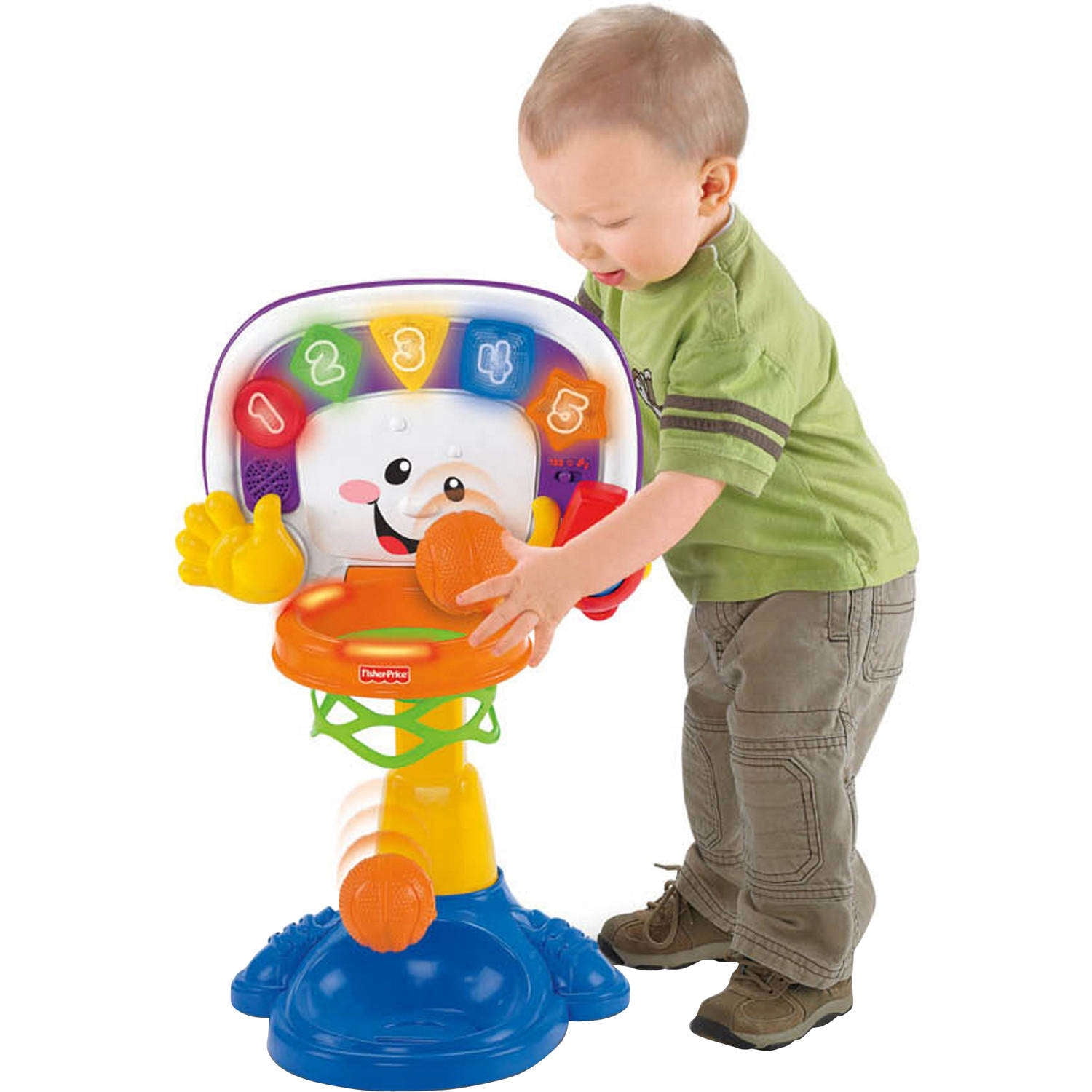 fisher price basketball hoop baby