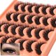 thumbnail image 1 of Pestañas postizas ALICROWN, pestañas cortas, aspecto natural, 14 pares, 1 of 9