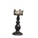 thumbnail image 5 of Candelero cónico de hierro, candelabro de diseño hueco para vacaciones, soporte para velas, candelero para decoración de comedor de Hotel Negro Pequeño, 5 of 7