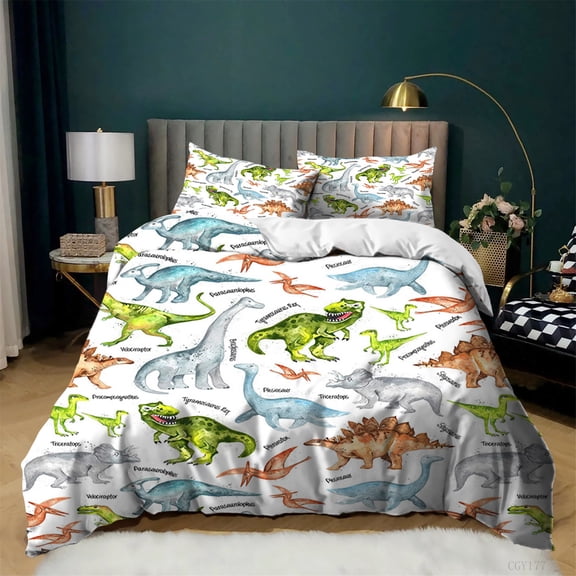 3pcs Lightweight Bedding Set Soft Breathable Duvet Cover Set All Season Comforter Set Full Size