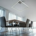 thumbnail image 4 of VONN Atria 51" Adjustable ETL Certified Integrated LED Chandelier in Silver, 4 of 9
