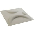 thumbnail image 6 of Ekena Millwork 11 7/8"W x 11 7/8"H Seville EnduraWall Decorative 3D Wall Panel, UltraCover Satin Blossom White (Covers 0.98 Sq. Ft.), 6 of 6