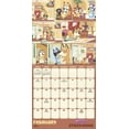 Trends International 2025 Bluey Wall Calendar & Push Pins