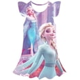 thumbnail image 1 of Vestido de princesa Elsa Disney Frozen LED para Niñas 9T, 1 of 2