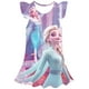 Disney Frozen Elsa robe imprimée filles Elsa princesse robe robes de fête de noël bébé fille vêtements congelés vêtements pour tout-petits – image 5 sur 5