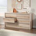 thumbnail image 4 of Sauder Harvey Park Mid-century Engineered Wood Dresser in Pacific Maple, 4 of 9