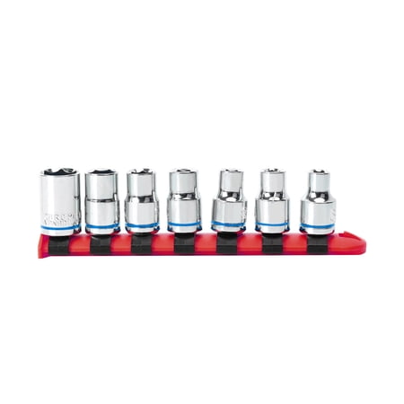 HYPER TOUGH 12V RATCHET WRENCH WITH 7-PIECE SOCKET SET, HOLIDAY GIFT
