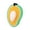Green, variant on Farfi Fruit Shape Strong Water Absorbent Sponge Cleaning Pan Dish Cloth Washing Towel (White)