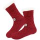 thumbnail image 3 of Women Winter Socks For Home Use Christmas Occasion Red Thickened Fuzzy Warmth 1 Pair, 3 of 4