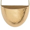 thumbnail image 5 of Foreside Home and Garden Modern Brass Wall Pocket, Gold, 5 of 5