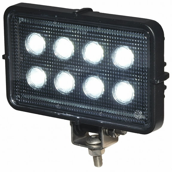 Maxxima MWL-57SP Work Light, Rectangular, Clear, 1850 Lumens