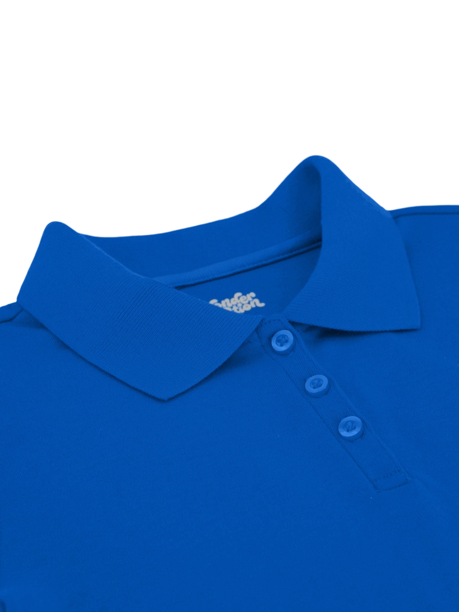 Wonder Nation Girls Polo Shirt with Short Sleeves, Sizes XS-XXL