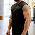thumbnail image 4 of Byworldtasic Mens Sleeveless Tank Tops Workout Cut Off Shirt Athletic Muscle Gym T Shirts, 4 of 6